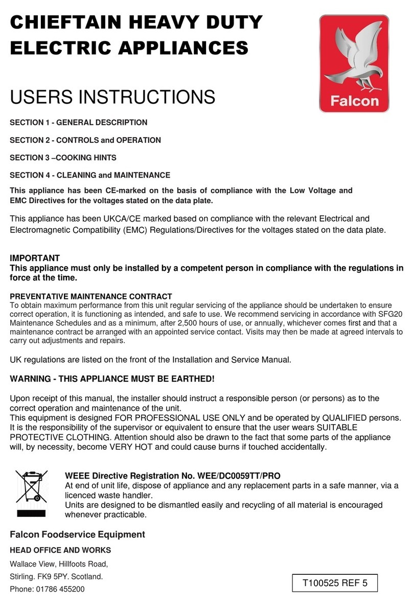 Falcon CHIEFTAIN E1006 User manual