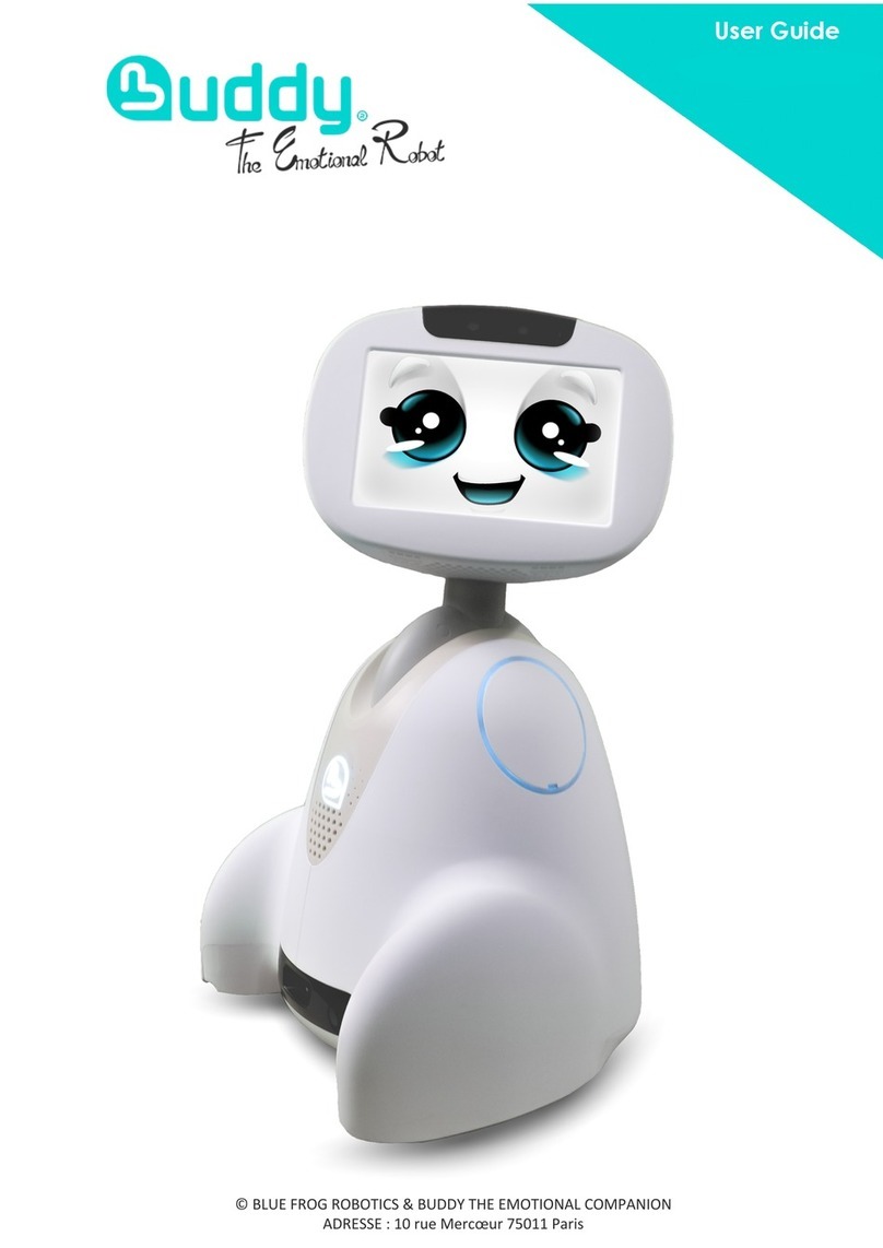 BLUE FROG ROBOTICS BUDDY THE EMOTIONAL ROBOT user guide