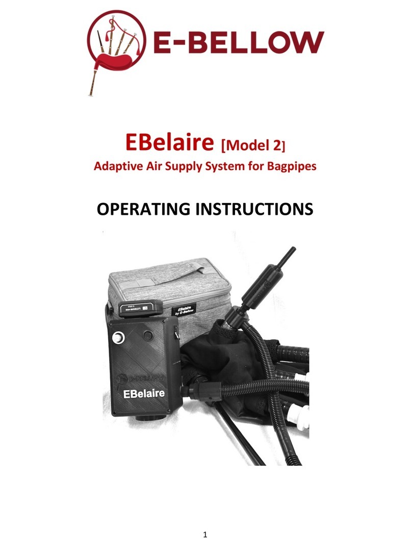 E-BELLOW EBelaire 2 operating instructions
