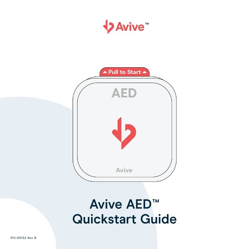 Avive AED quick start guide