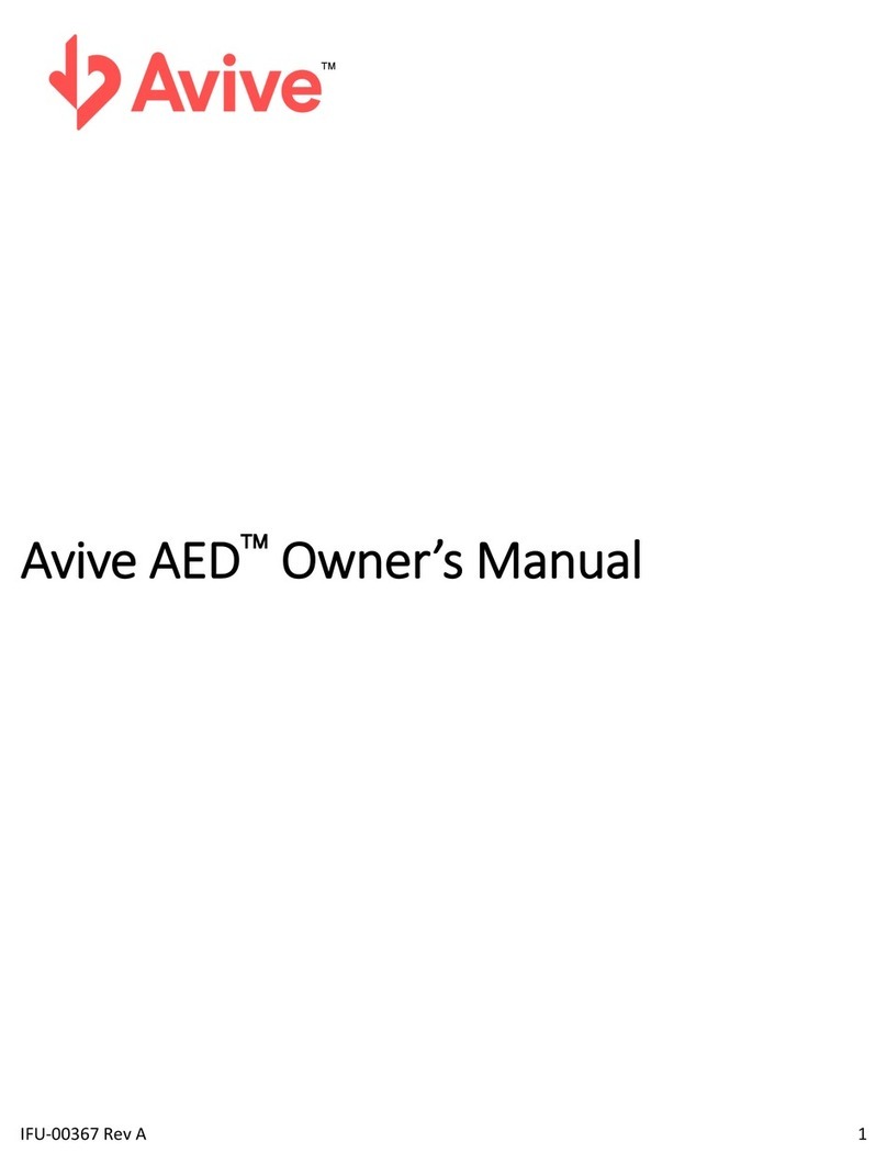 Avive AED owner's manual Avive AED owner's manual