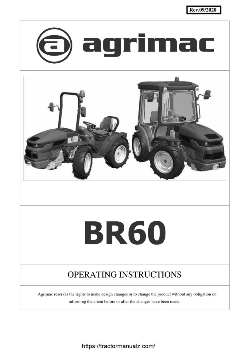 agrimac BR60 operating instructions
