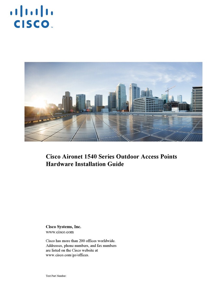 Cisco Aironet 1540 Series Manual Cisco Aironet 1540 Series Manual