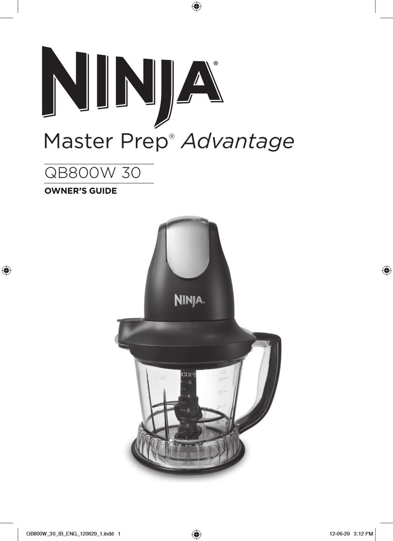 Ninja Master Prep Advantage User manual