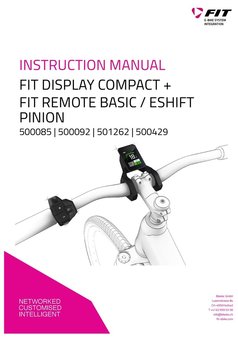 FiT DISPLAY COMPACT User manual