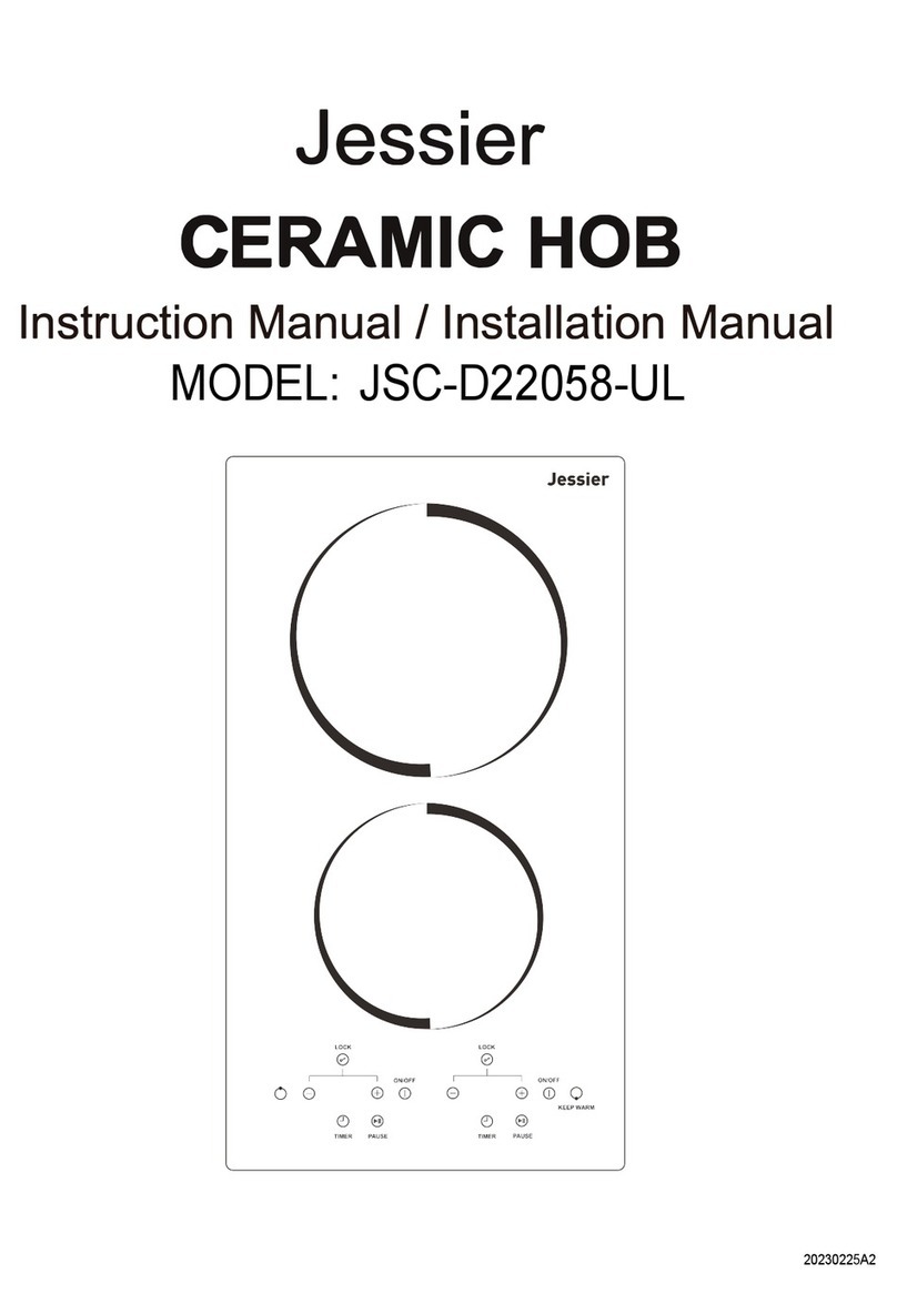 Jessier JSC-D22058-UL installation manual