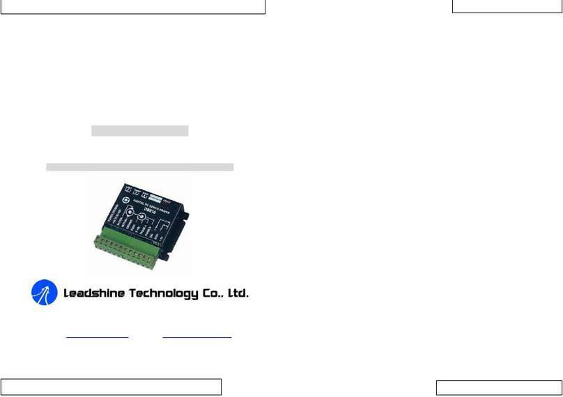 Leadshine DB810 user manual
