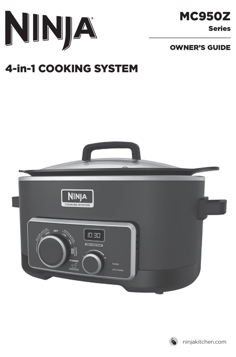 Shark NINJA MC950Z Series owner's guide