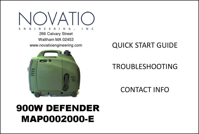 NOVATIO MAP0002000-E quick start guide