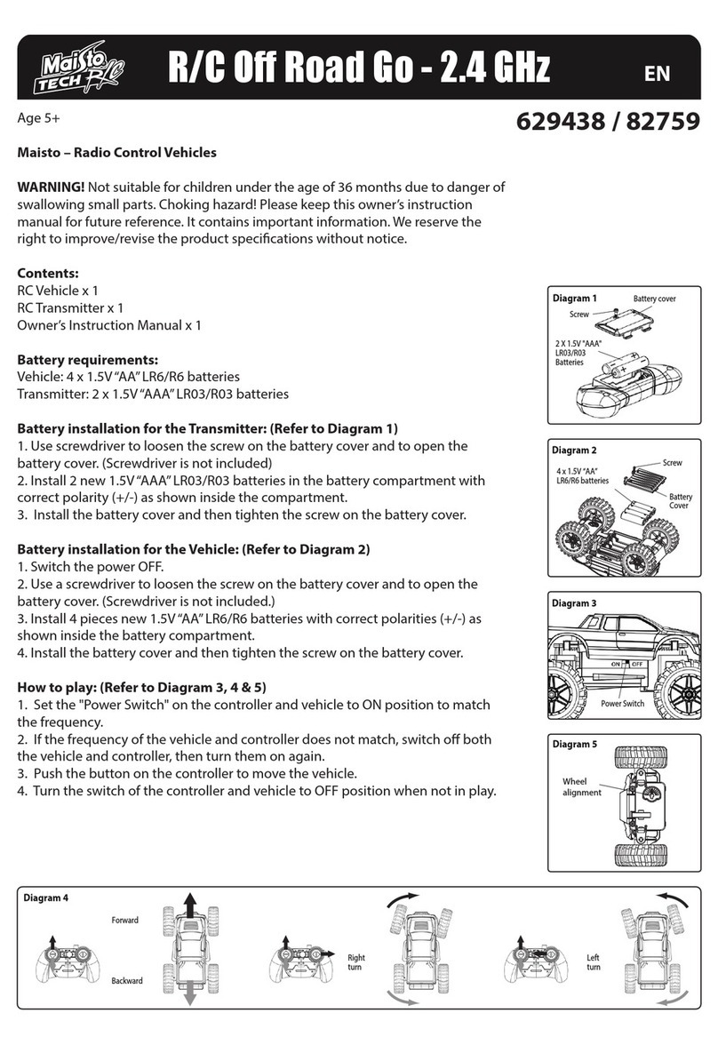 Maisto TECH R/C 629438 manual Maisto TECH R/C 629438 manual