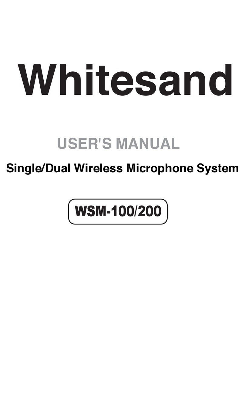 Whitesand WSM-100 user manual