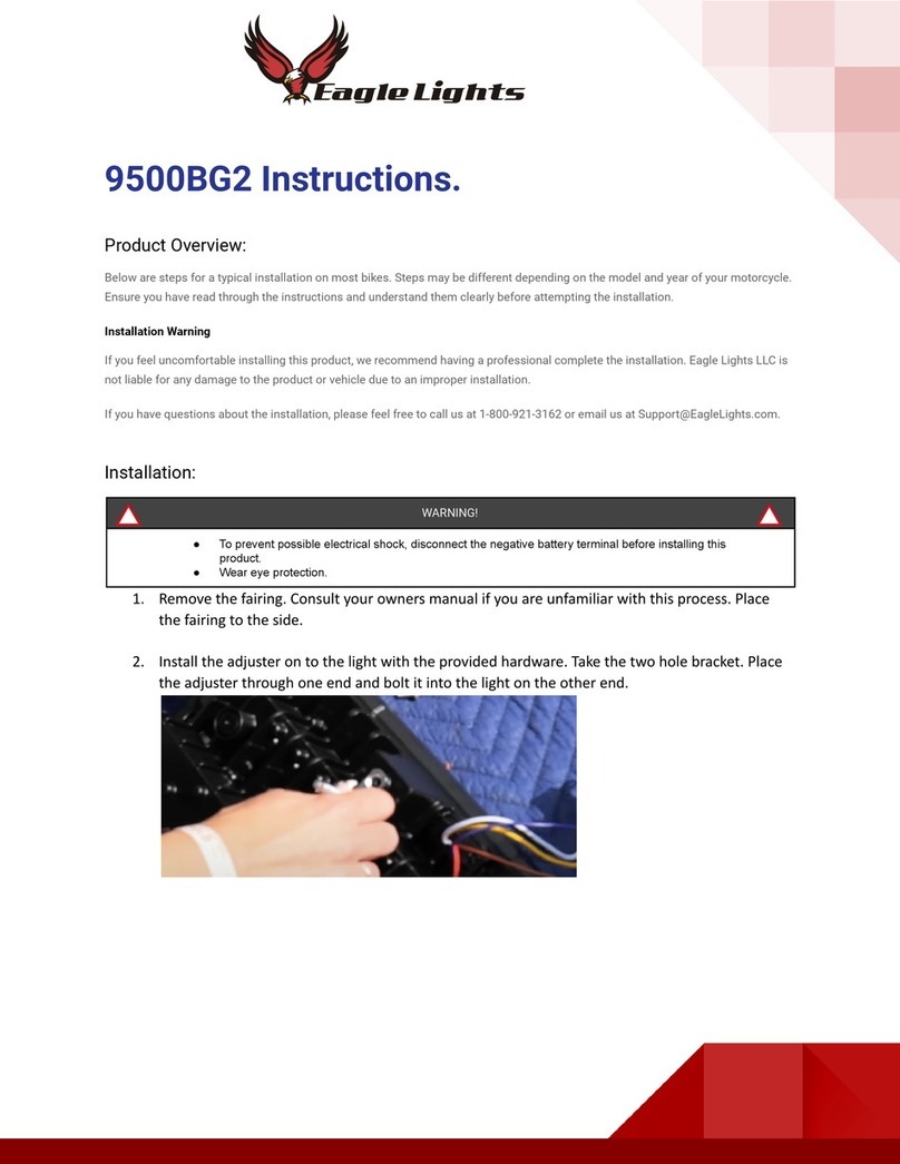 Eagle Lights 9500BG2 instructions