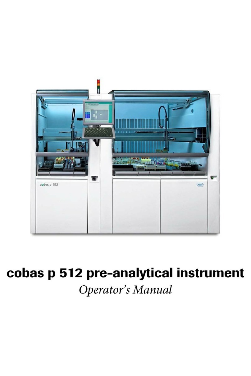 Roche cobas p 512 Operator's manual