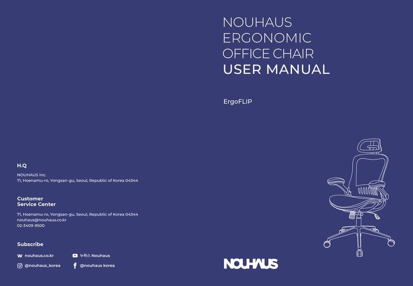 Nouhaus ErgoFLIP SN100E user manual Nouhaus ErgoFLIP SN100E user manual