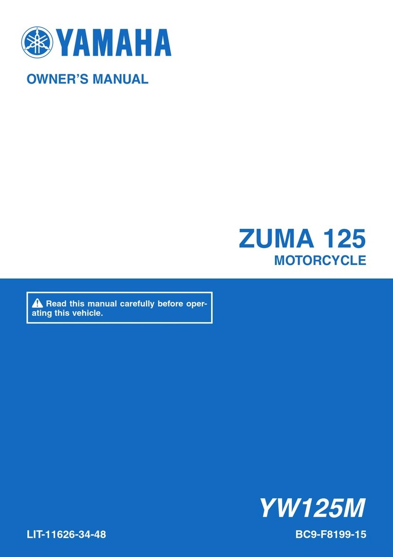 Yamaha ZUMA 125 2020 owner's manual