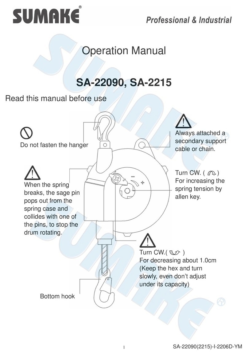 Sumake SA-22090 Operation manual Sumake SA-22090 Operation manual