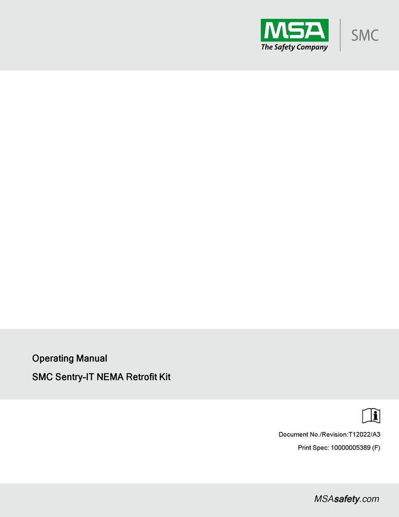 MSA SMC Sentry-IT NEMA Retrofit Kit operating manual