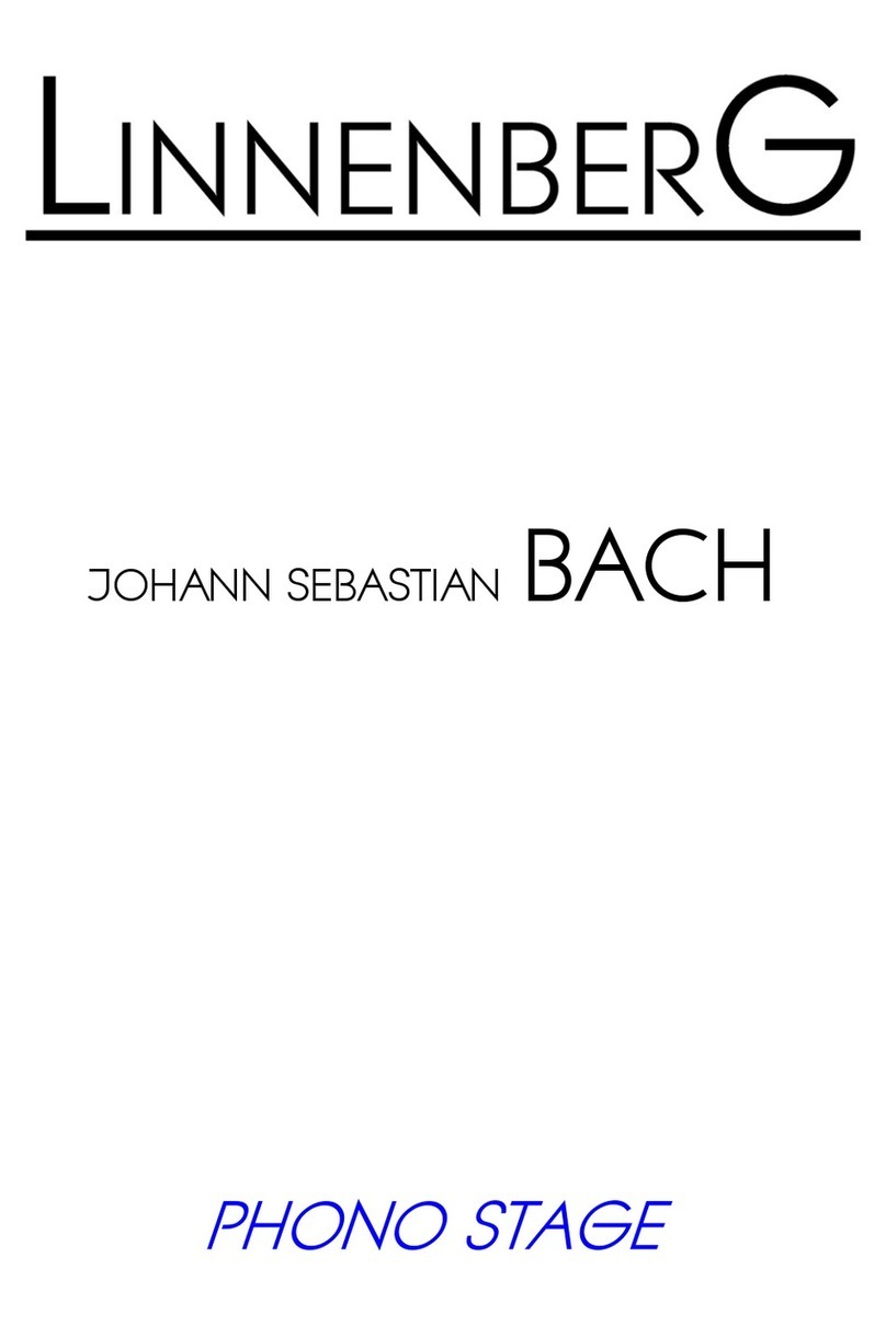 Linnenberg JOHANN SEBASTIAN BACH owner's manual