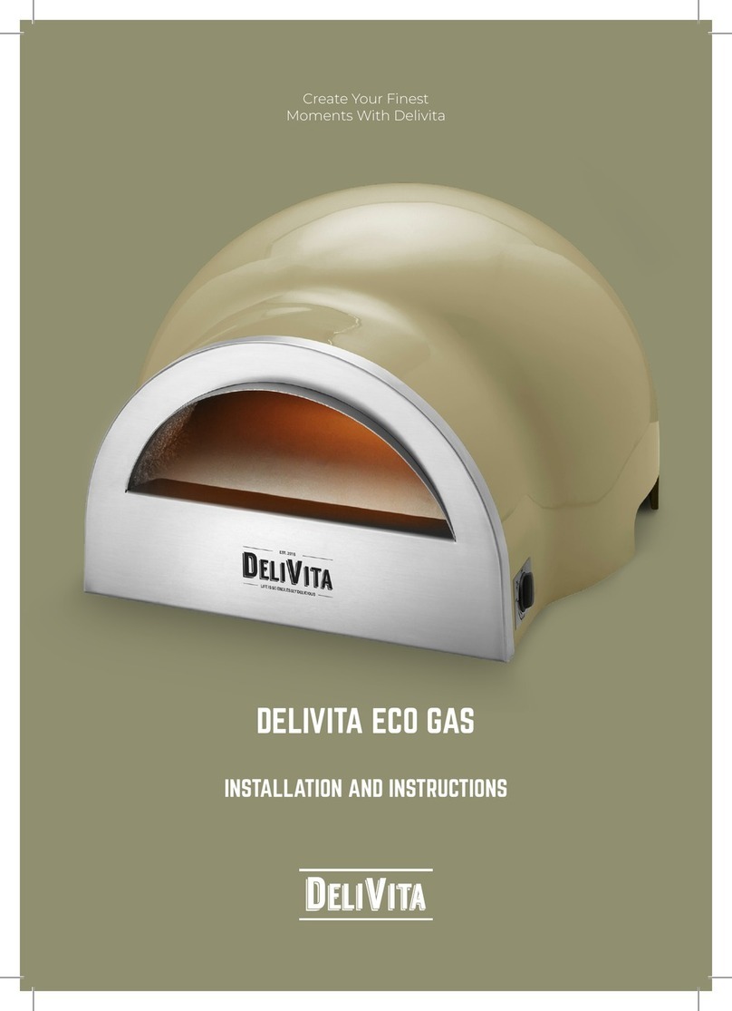 DELIVITA Eco Gas Hale Grey Installation and instructions