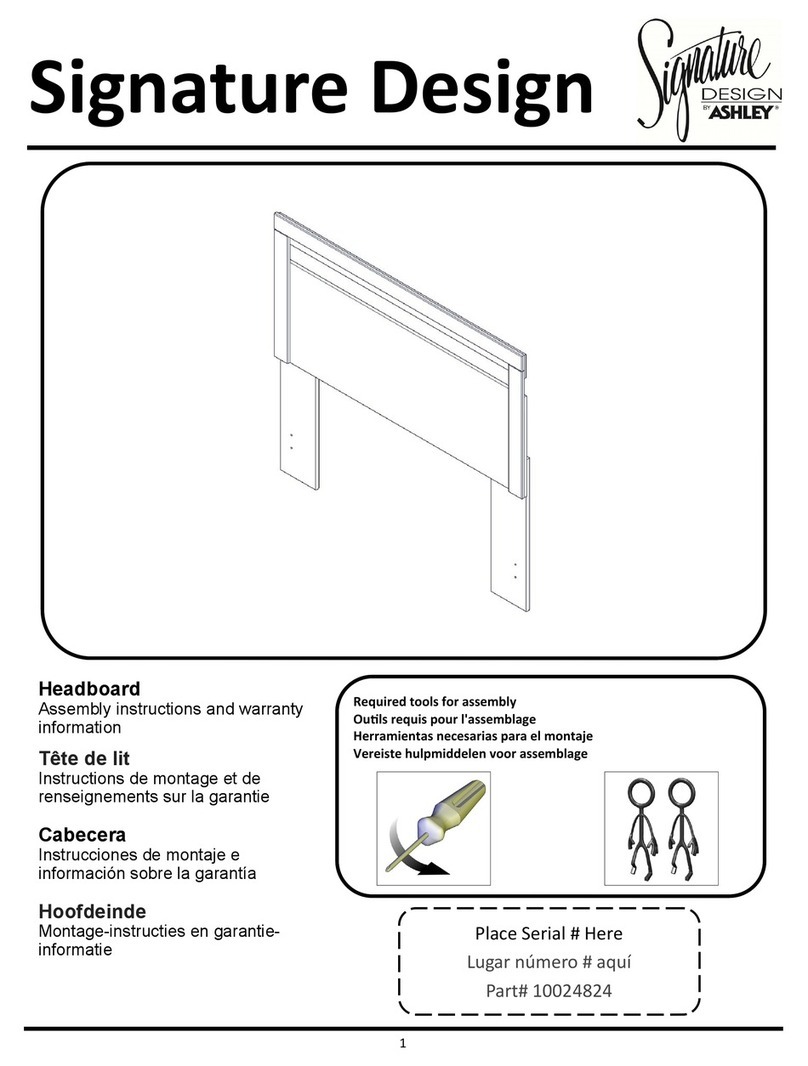 Ashley Signature Design EB3392-157 manual