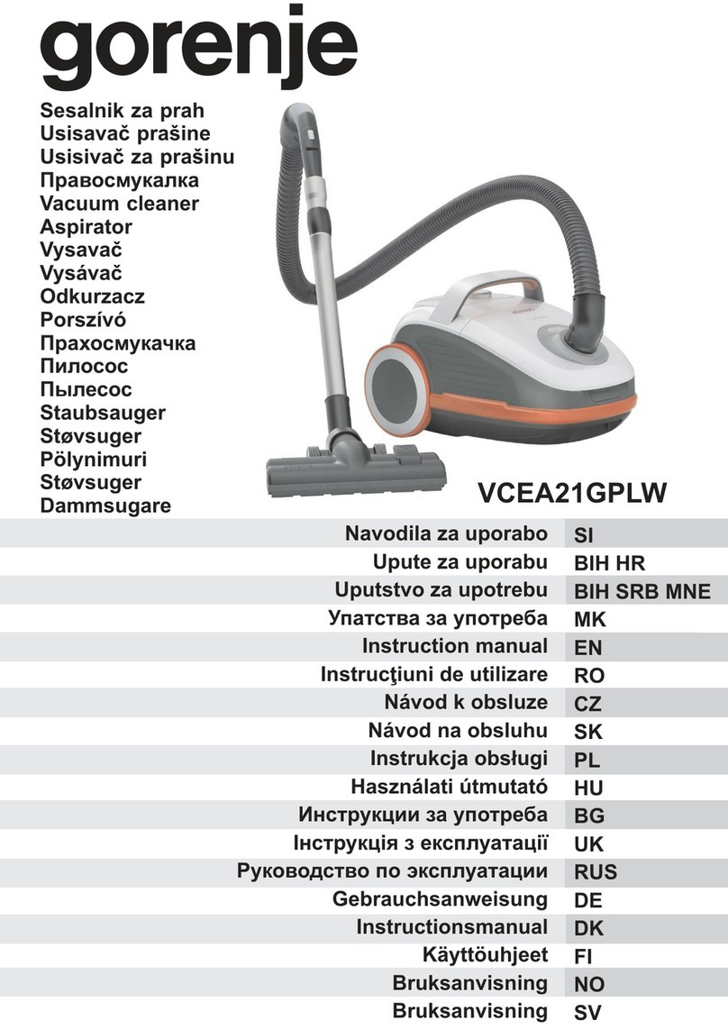 Gorenje VCEA21GPLW User manual