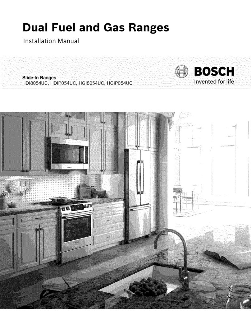 Bosch HDIPO54UC User manual