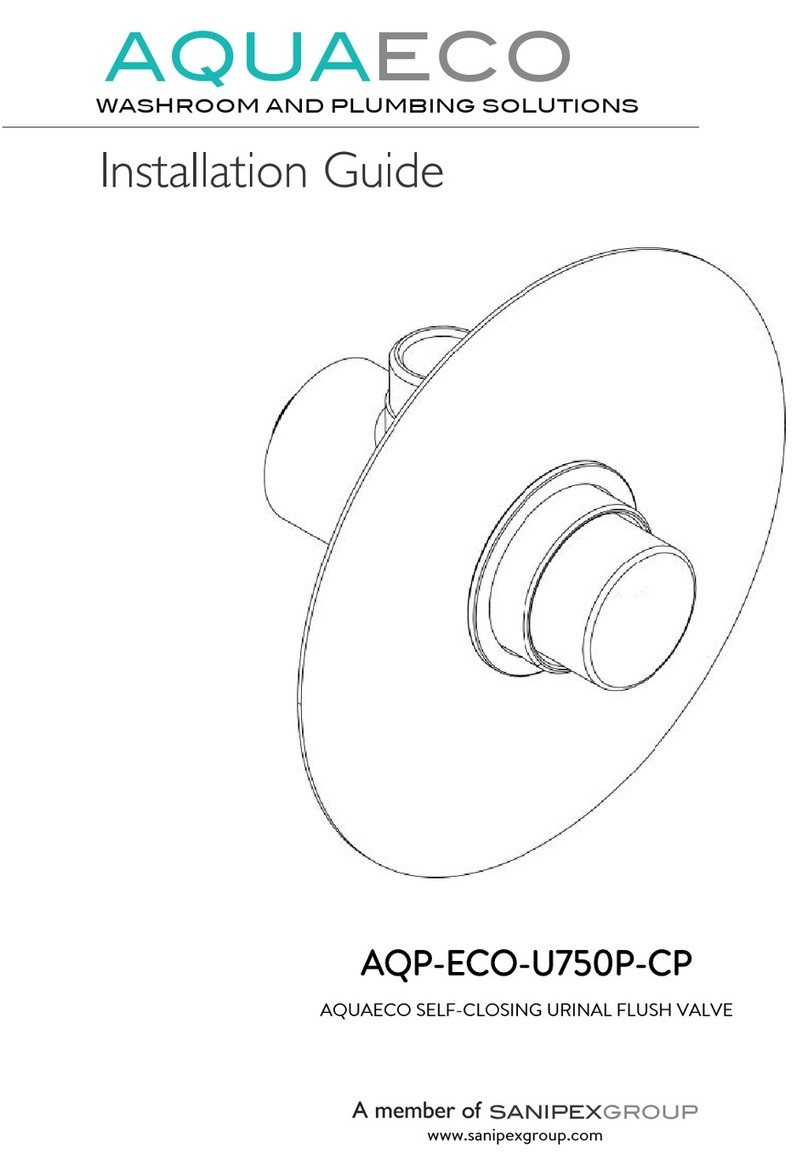 Sanipex AQUAECO AQP-ECO-U750P-CP installation guide