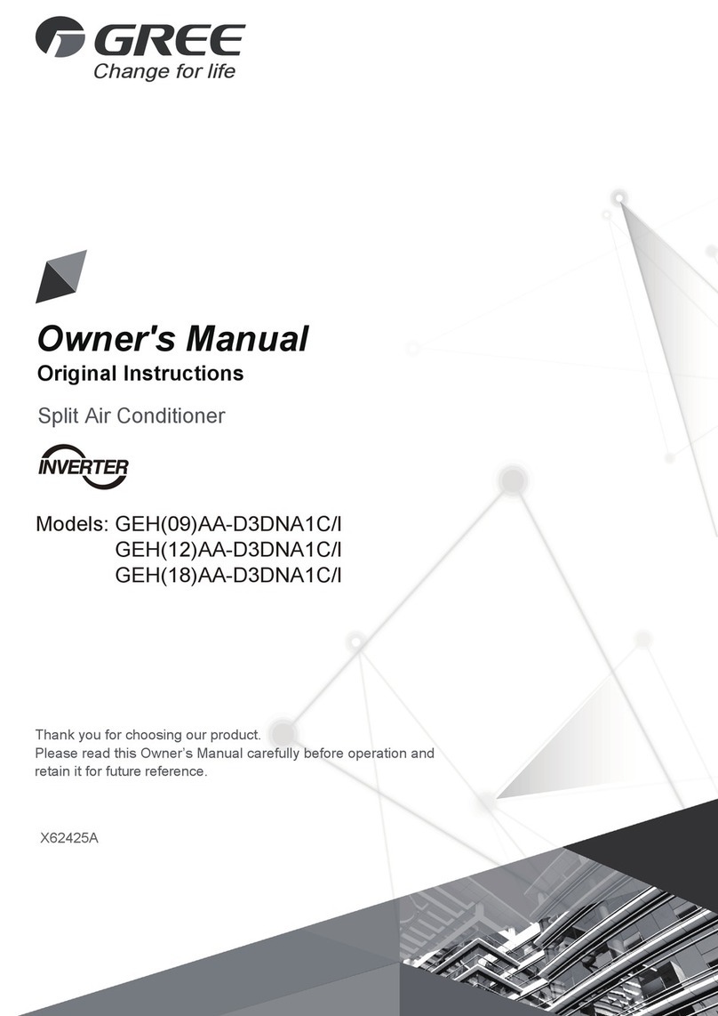 Gree GEH(09)AA-D3DNA1C User manual