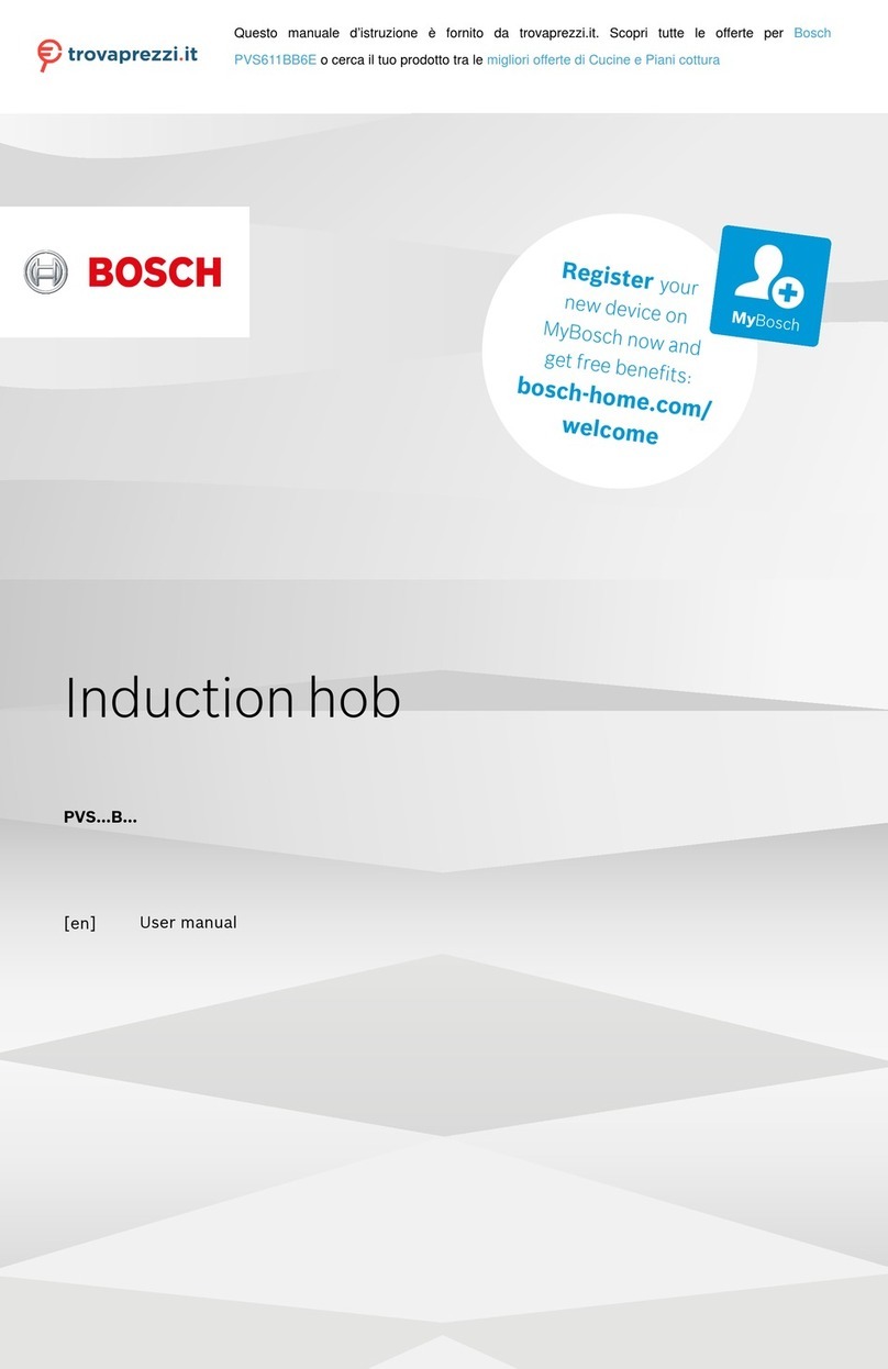 Bosch PVS611BB6E User manual