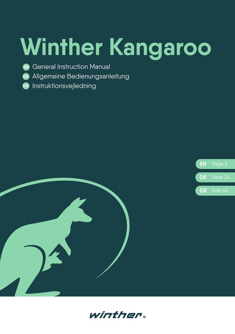Winther Kangaroo General instruction manual