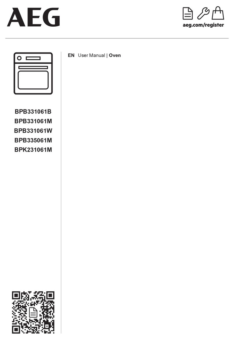 AEG BPB331061M User manual