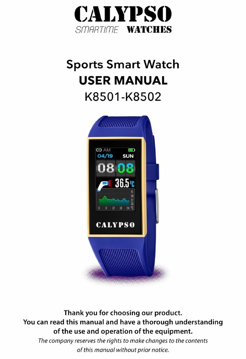 Calypso Watches SmarTime K8501/4 user manual
