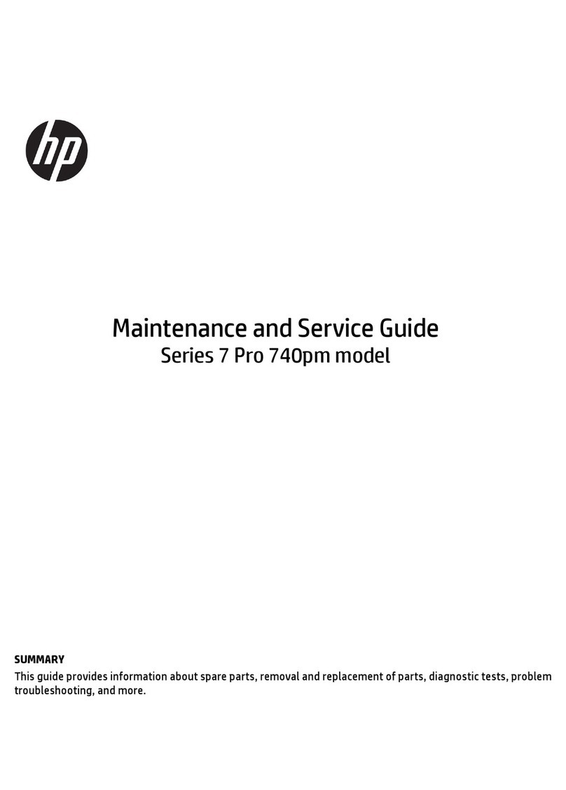 HP 7 Pro 740pm Series Manual HP 7 Pro 740pm Series Manual