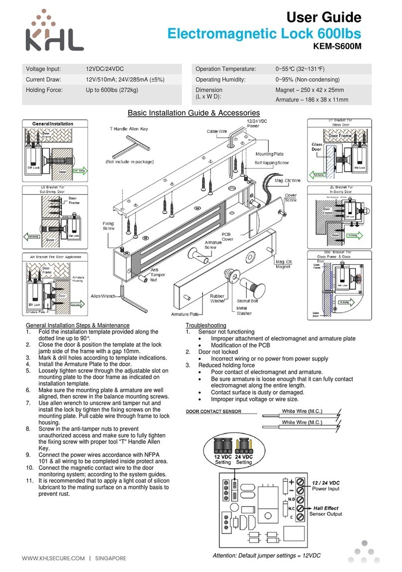 KHL KEM-S600M user guide