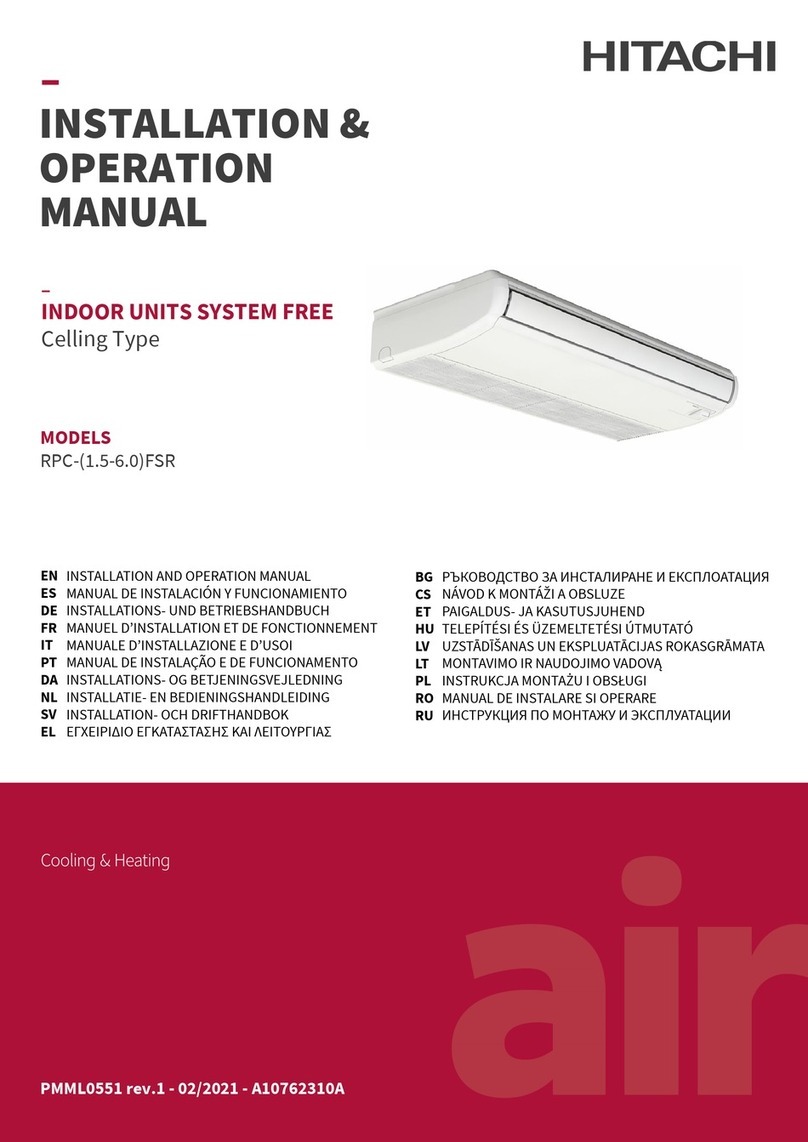 Hitachi RPC-1.5FSR User manual