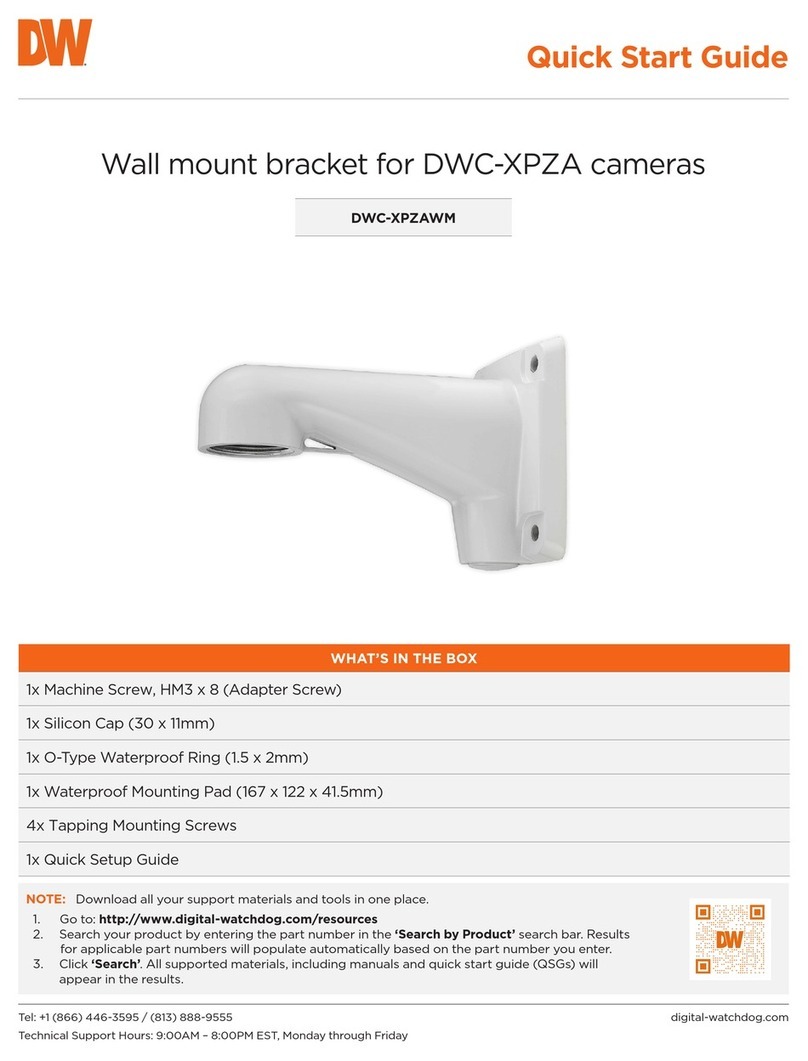 DW DWC-XPZAWM quick start guide