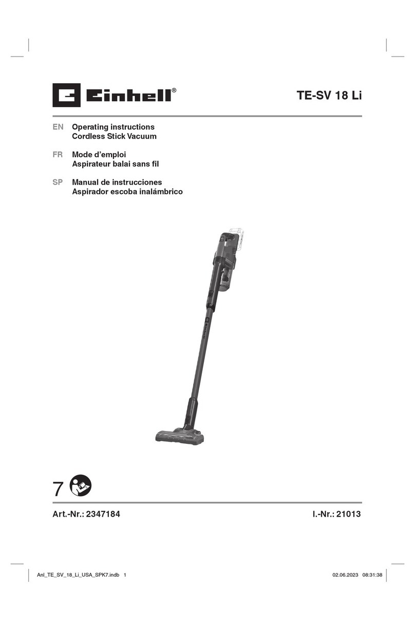 EINHELL TE-SV 18 Li User manual