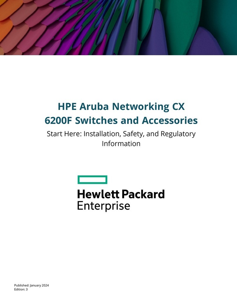 HPE Aruba 6200F Owner's manual