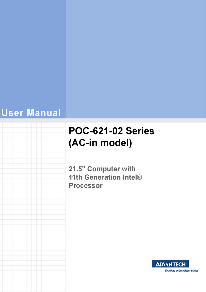 Advantech POC-621-02 Series user manual