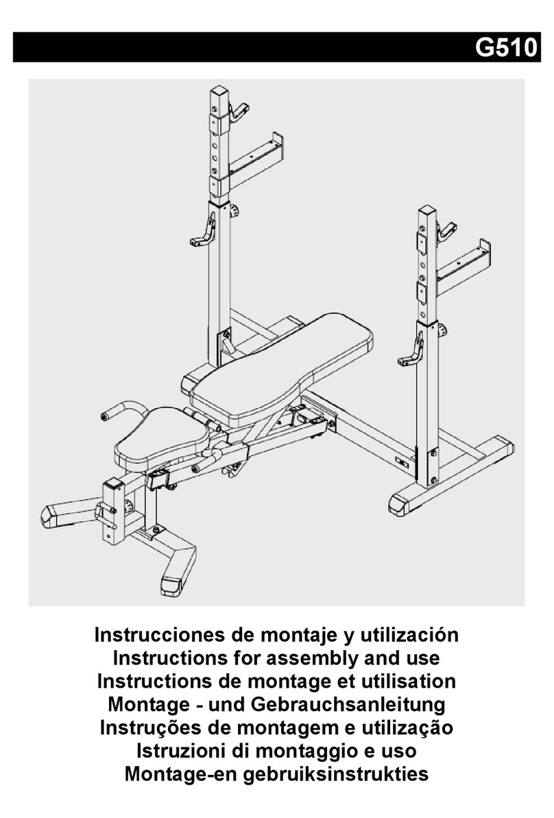 BH FITNESS G510 Instructions for assembly and use BH FITNESS G510 Instructions for assembly and use