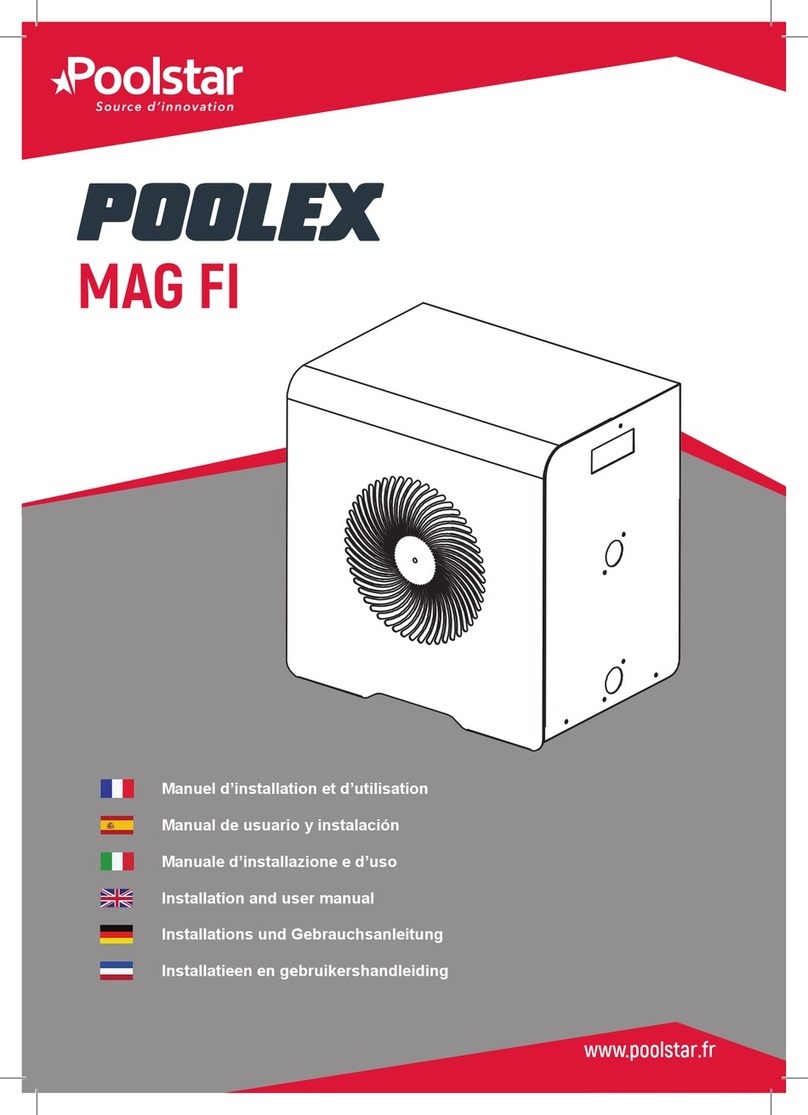 poolstar POOLEX MAG FI Installation and user manual poolstar POOLEX MAG FI Installation and user manual