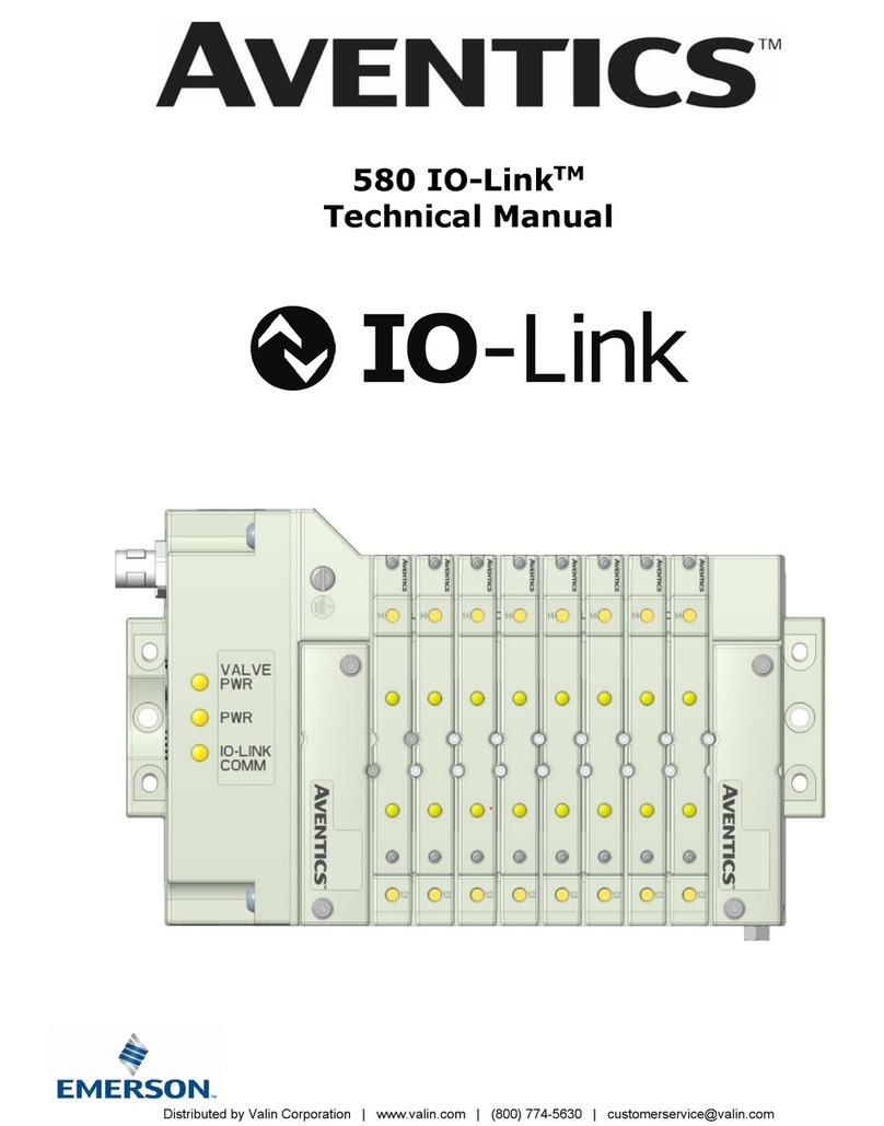 Aventics IO-Link 580 Technical manual