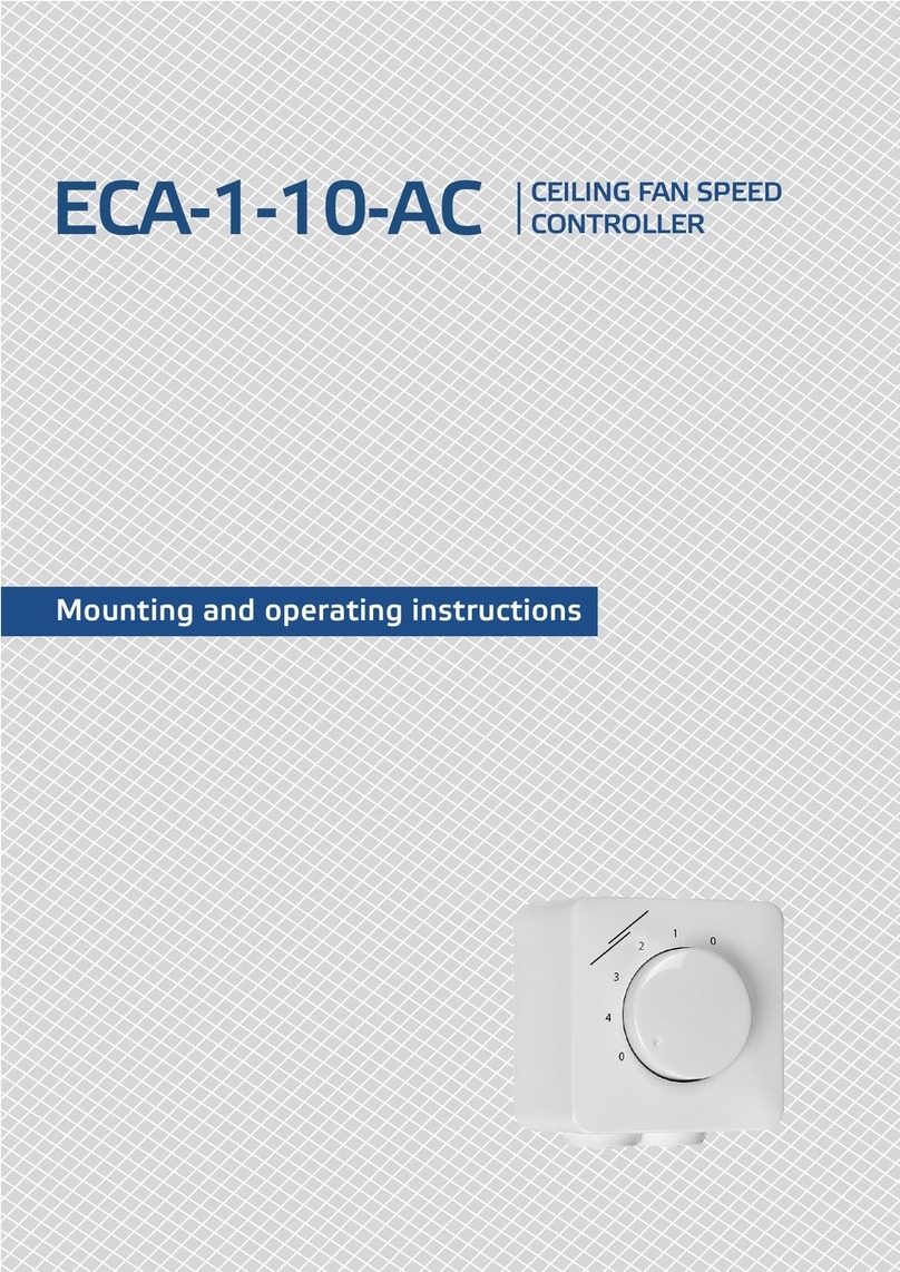 Sentera Controls ECA-1-10-AC Service manual