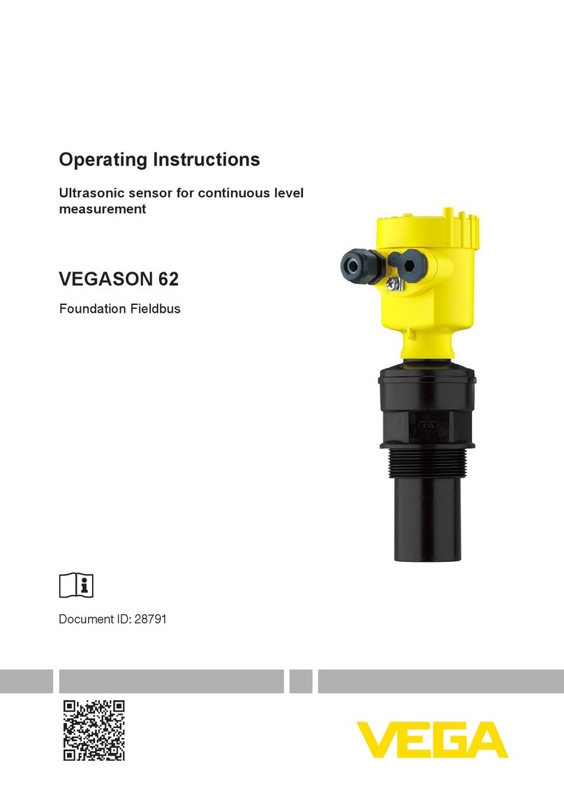 Vega VEGASON 62 User manual