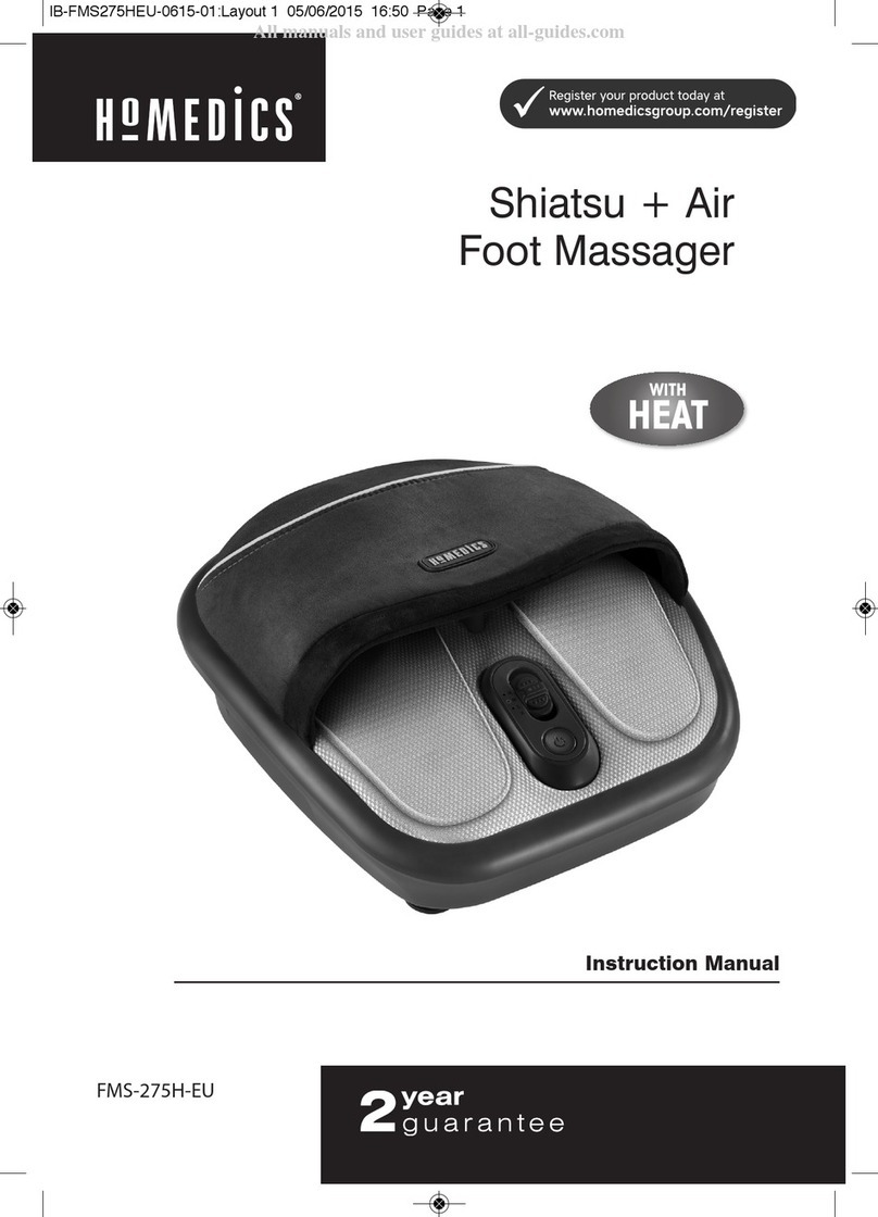 HoMedics FMS-275H-EU instruction manual