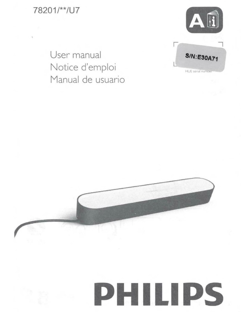 Philips 78201 U7 Series user manual