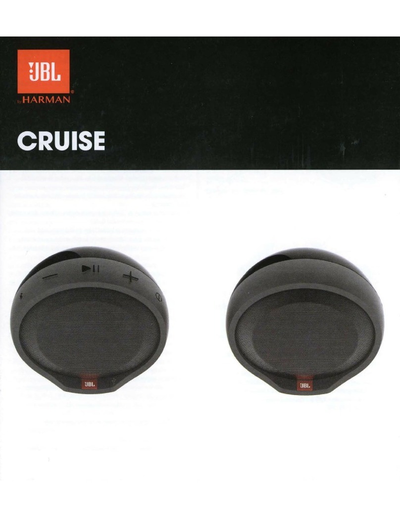 Harman JBL CRUISE User manual