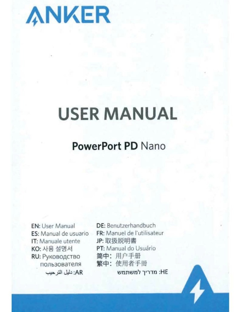 Anker PowerPort PD Nano User manual