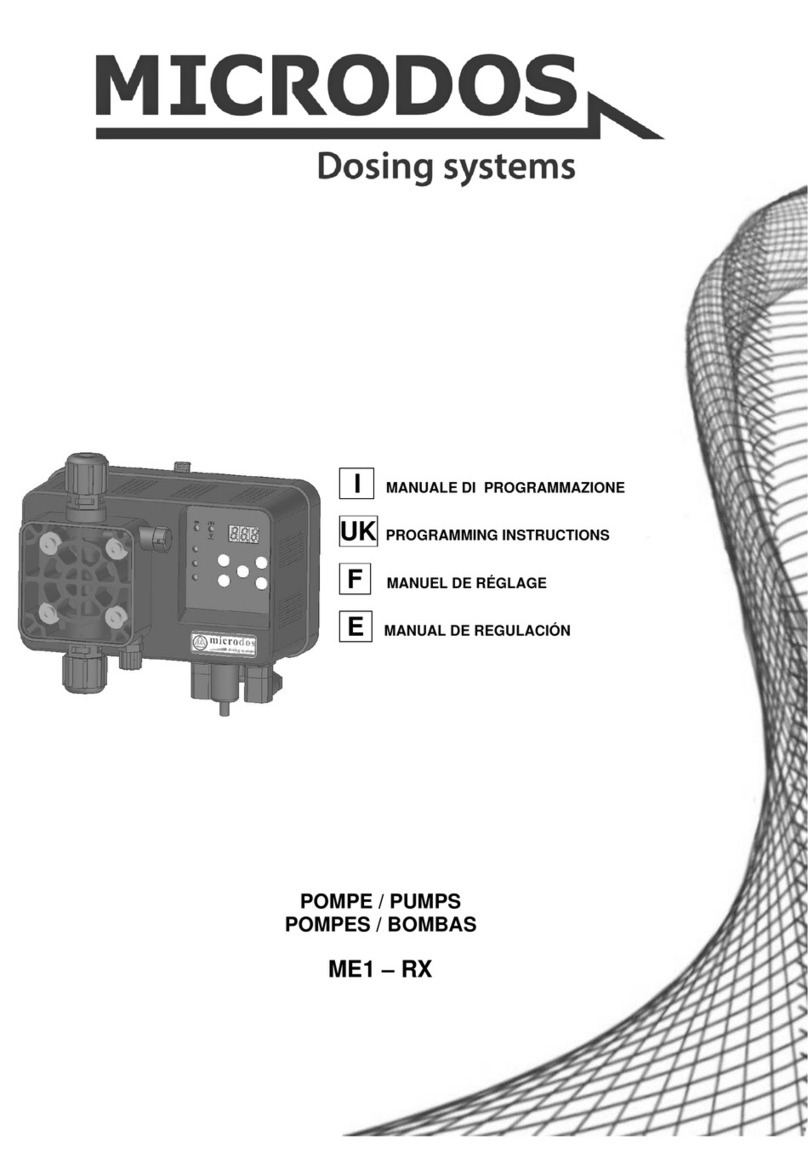 MICRODOS ME1-RX Programming instructions