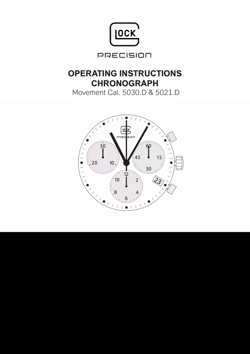 GLOCK PRECISION operating instructions